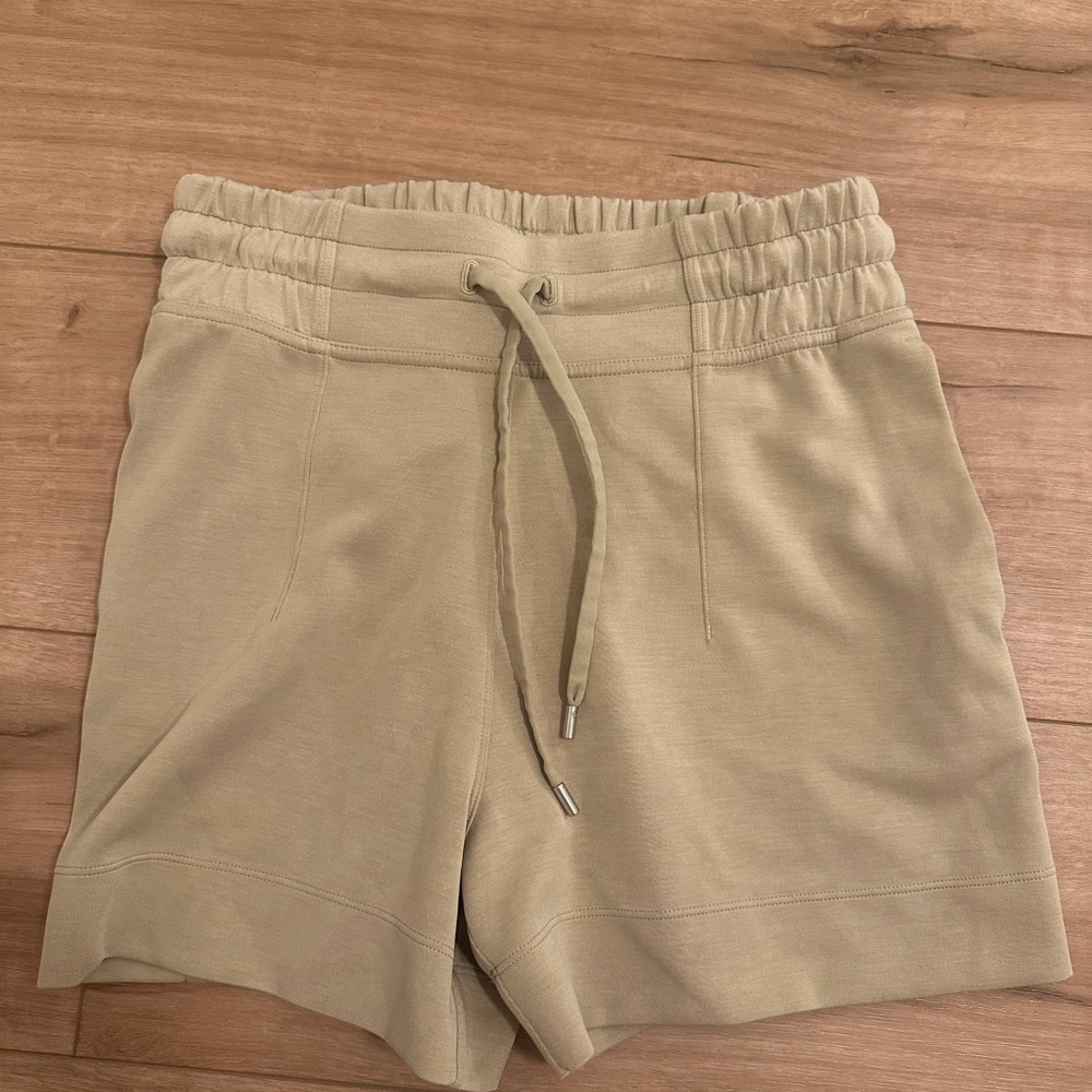 lululemon athletica High Waist Tan Shorts